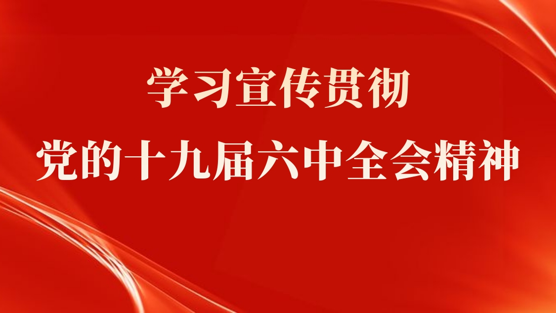 主题党课：学习宣传贯彻党的十九届六中全会精神